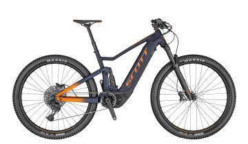 VTT Scott Spark eRide 920 2020 Bleu Orange taille M